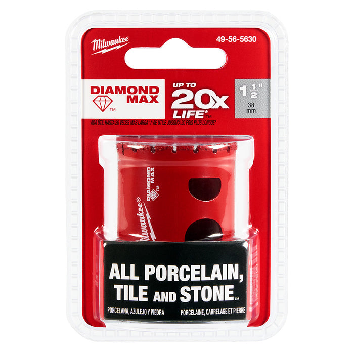 Milwaukee Tools 1-1/2" Diamond Max™ Hole Saw 49-56-5630
