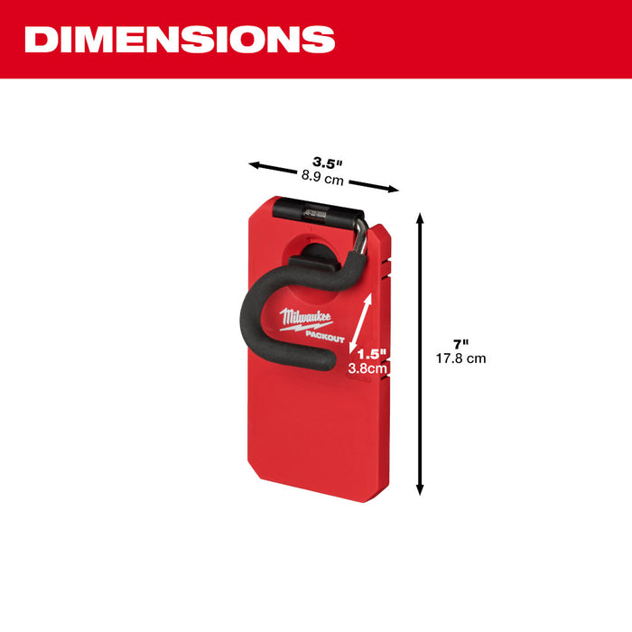 MILWAUKEE PACKOUT™ 4” S-Hook