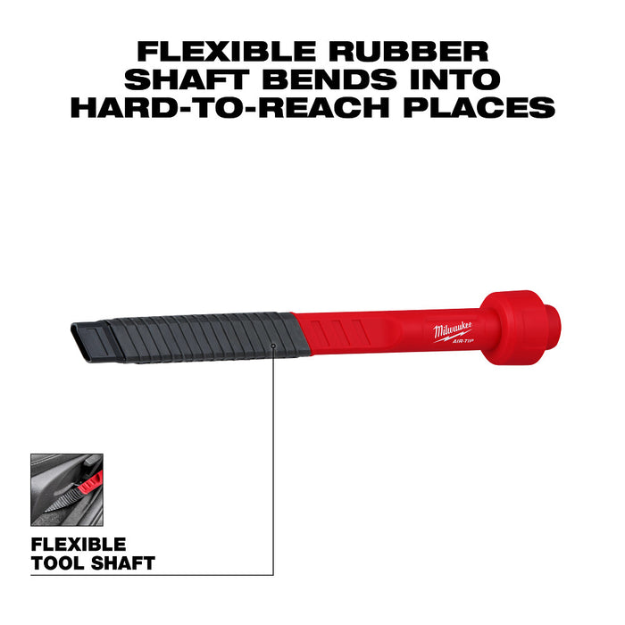 MILWAUKEE AIR-TIP™ Flexible Long Reach Crevice Tool