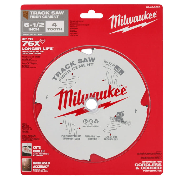 MILWAUKEE 6-1/2" 4T Track Saw Blade