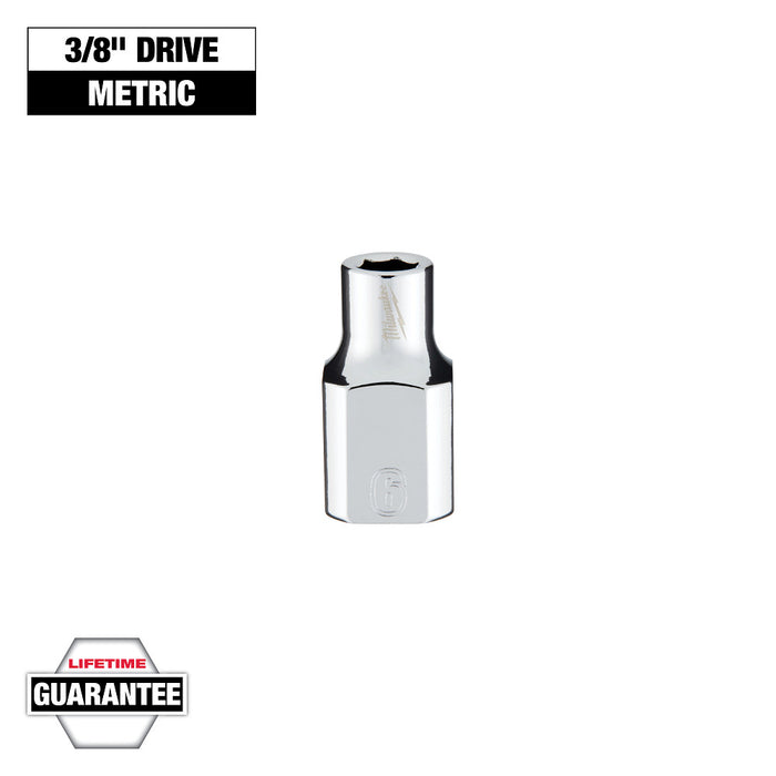 3/8" Drive 6mm Metric 6-Point Socket