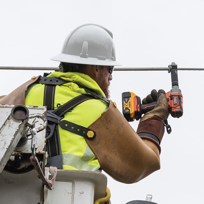 KLEIN TOOLS Compact Impact Wrench w/ 1/2" Detent Pin Kit