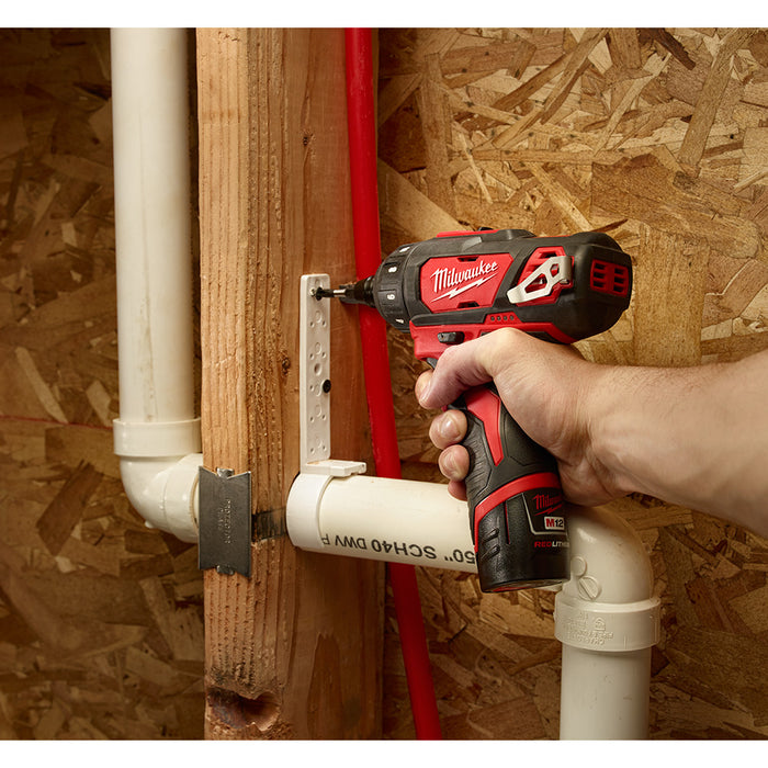 Kit de destornillador hexagonal de 2 velocidades MILWAUKEE M12™ de 1/4”