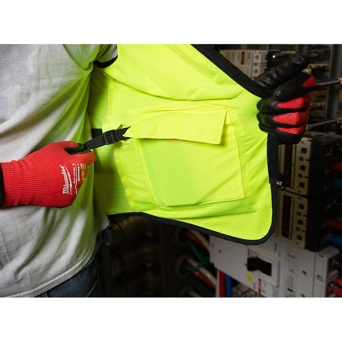 MILWAUKEE Class 2 High Visibility Performance Safety Vest (ANSI & CSA)