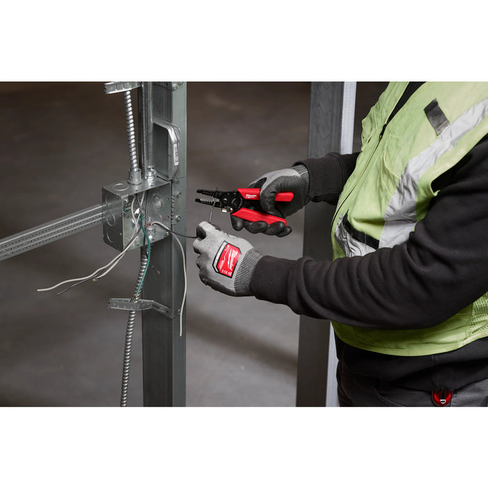 MILWAUKEE 10-24 AWG Compact Comfort Grip Wire Stripper & Cutter
