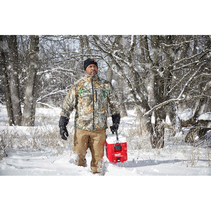 MILWAUKEE M12™ RealTree EDGE Camouflage Heated QUIETSHELL™ Jacket Kit