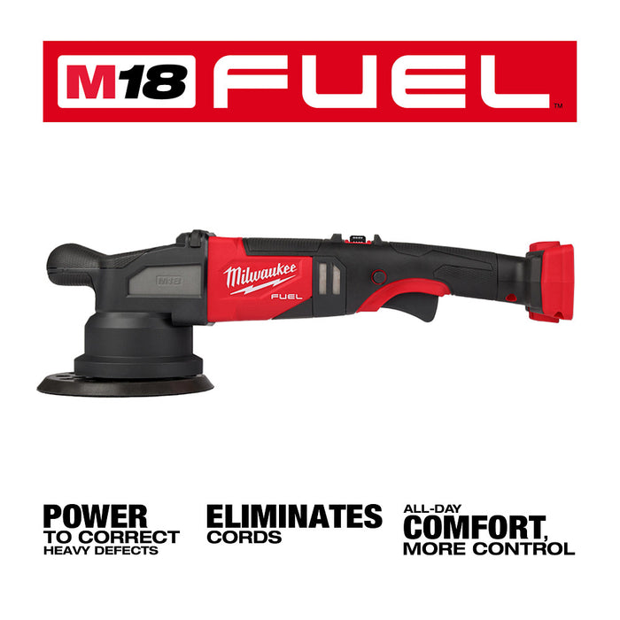 Pulidora orbital aleatoria MILWAUKEE M18 FUEL™ de 21 mm (solo herramienta)