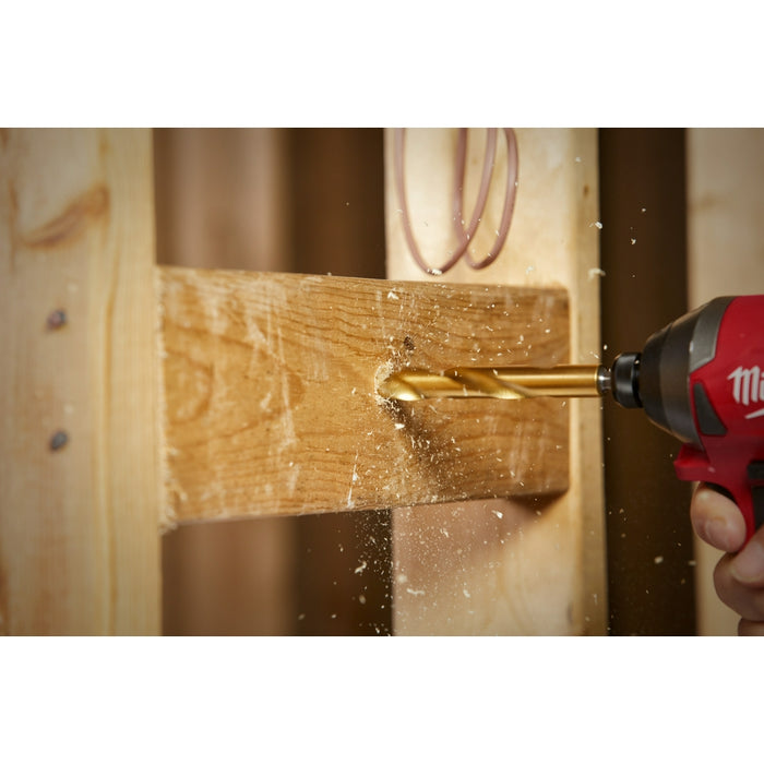 Milwaukee SHOCKWAVE Titanium RED HELIX Metric Impact Driver Kit – 29 Piece, 48-89-4862