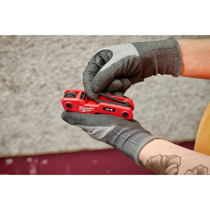 MILWAUKEE 2 PC. 17-Key Folding Hex Key Sets - SAE/Metric