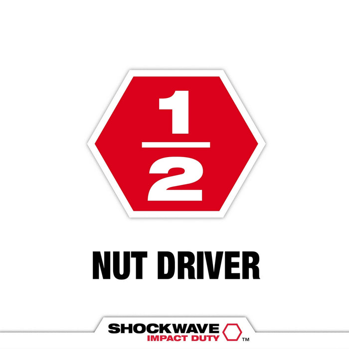 MILWAUKEE SHOCKWAVE IMPACT DUTY™ 6" Magnetic Nut Drivers