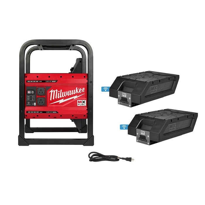 MILWAUKEE MX FUEL™ CARRY-ON™ 3600W/1800W Power Supply Kit
