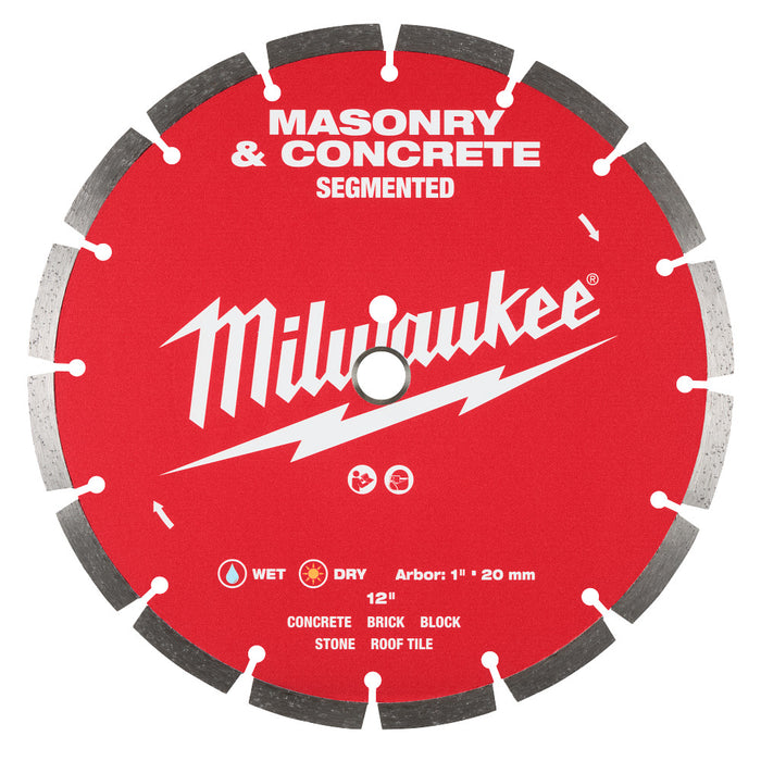 MILWAUKEE Segmented Masonry & Concrete Blades