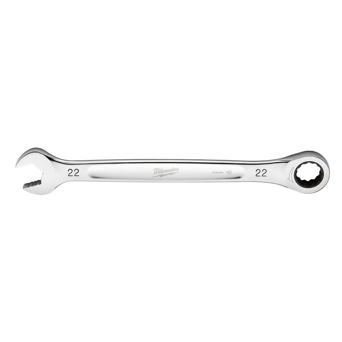 MILWAUKEE Ratcheting Combination Wrench - Metric