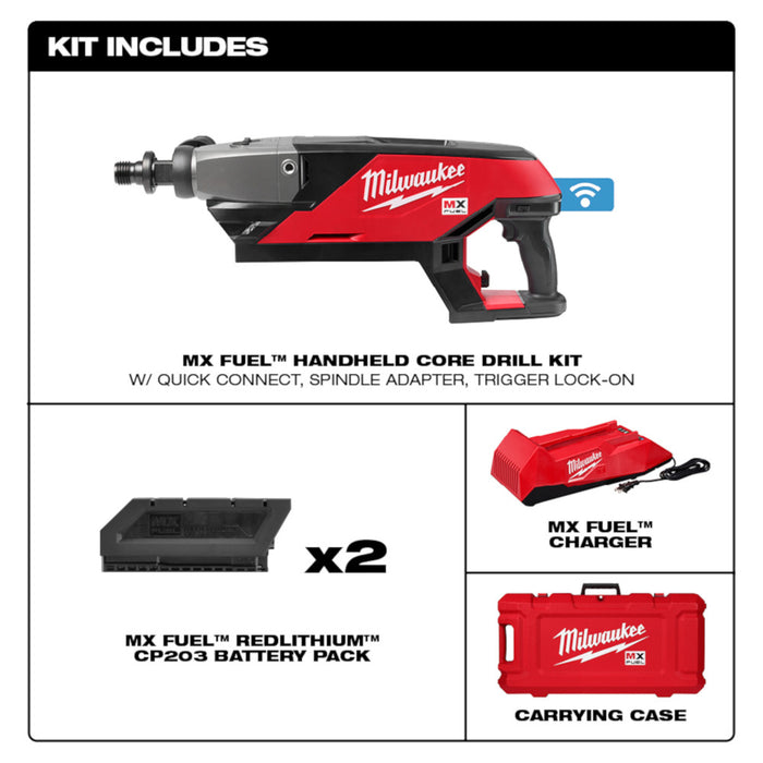 MILWAUKEE MX FUEL™ Handheld Core Drill Kit