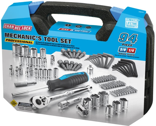 CHANNELLOCK 94 pc Mechanics tool set