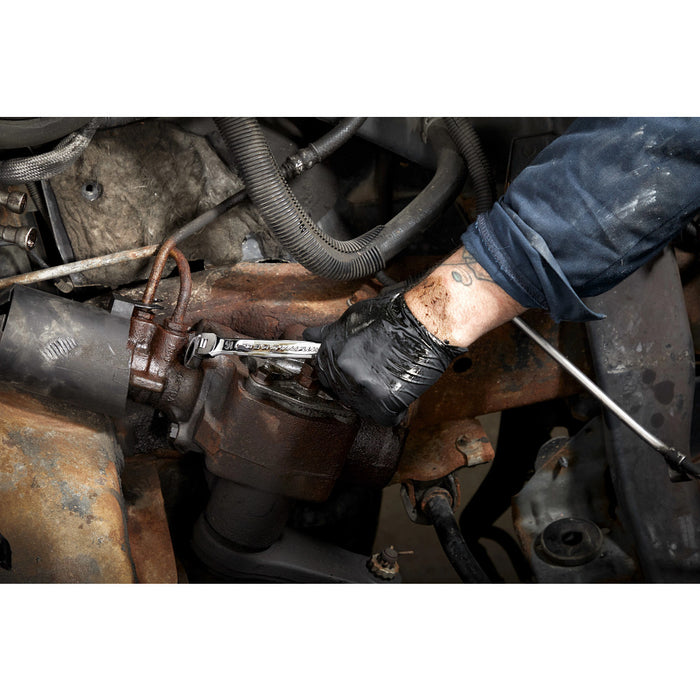 MILWAUKEE Flex Head Ratcheting Combination Wrench - Metric