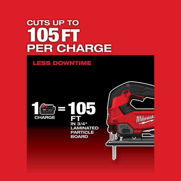 MILWAUKEE M18 FUEL D-Handle Jig Saw (Tool Only)