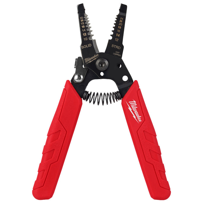MILWAUKEE 10-24 AWG Compact Comfort Grip Wire Stripper & Cutter