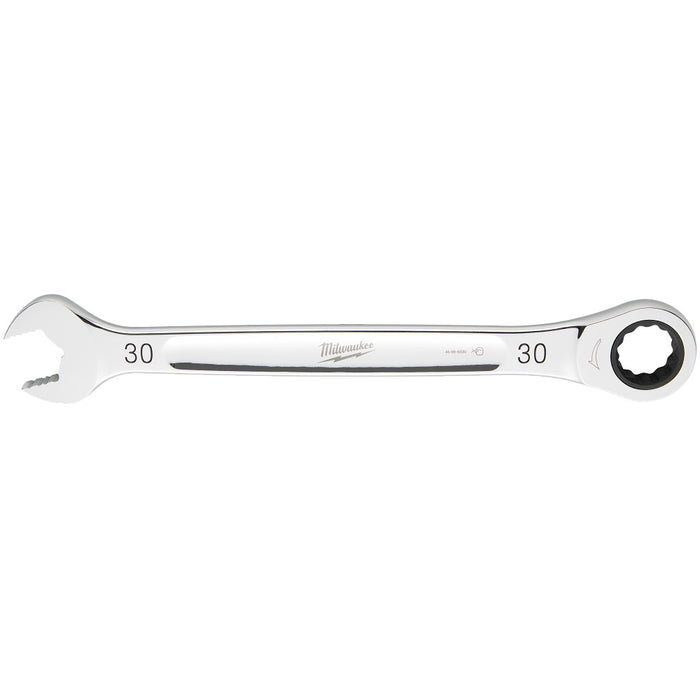 MILWAUKEE Ratcheting Combination Wrench - Metric