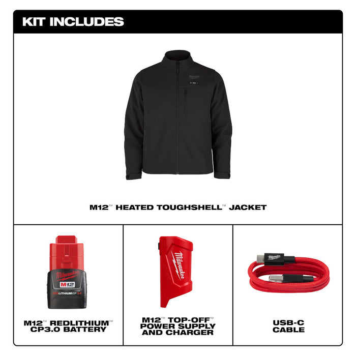 MILWAUKEE M12™ Heated TOUGHSHELL™ Jacket Kit