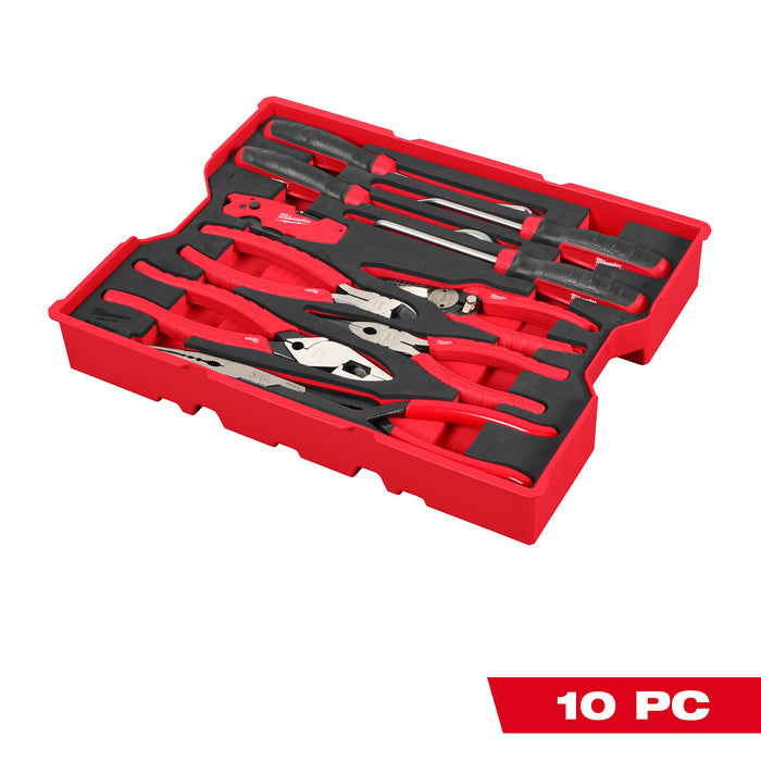 Milwaukee 10pc. Pliers & Pick Set with Tray for PACKOUT™ Drawers 48-22-0159