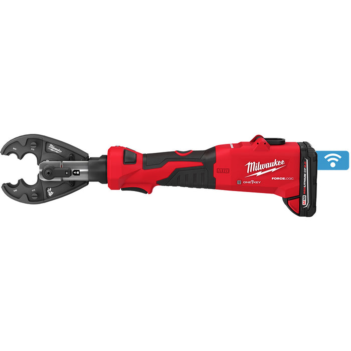 MILWAUKEE M18 FORCE LOGIC 6T Linear Utility Crimper Kit w/ BG-D3 Jaw