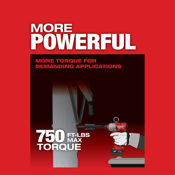 MILWAUKEE M18 FUEL™ 7/16" HTIW hexagonal utilitario con kit ONE-KEY™