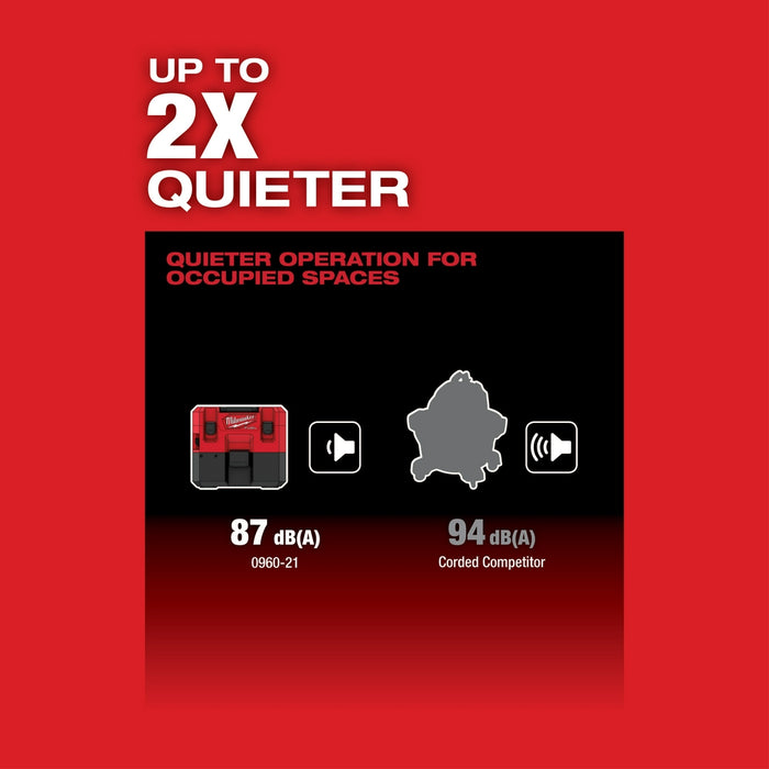 MILWAUKEE M12 FUEL™ 1.6 Gallon Wet/Dry Vacuum (Tool Only)