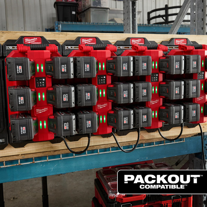 MILWAUKEE M18™ Six Bay Daisy Chain Rapid Charger