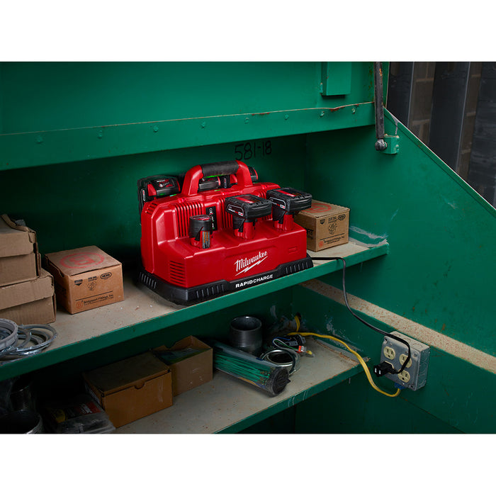 Estación de carga rápida MILWAUKEE M18™ y M12™