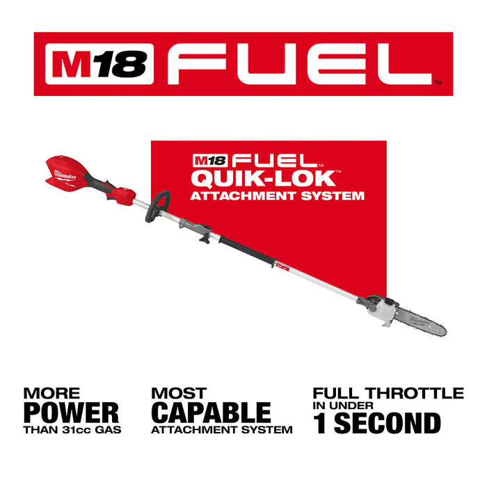 MILWAUKEE M18 FUEL™ QUIK-LOK™ Pole Saw (Tool Only)