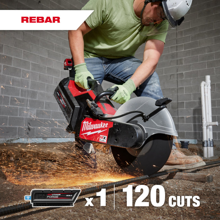 MILWAUKEE MX FUEL™ 14" Cut-Off Saw w/ RAPIDSTOP™ Brake Kit