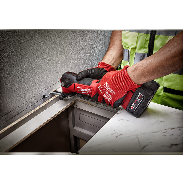 Tope de profundidad ajustable multiherramienta oscilante MILWAUKEE