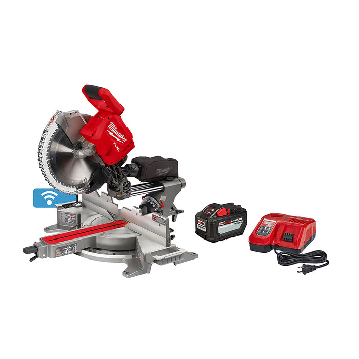 MILWAUKEE M18 FUEL™ 12" Dual Bevel Sliding Compound Miter Saw Kit