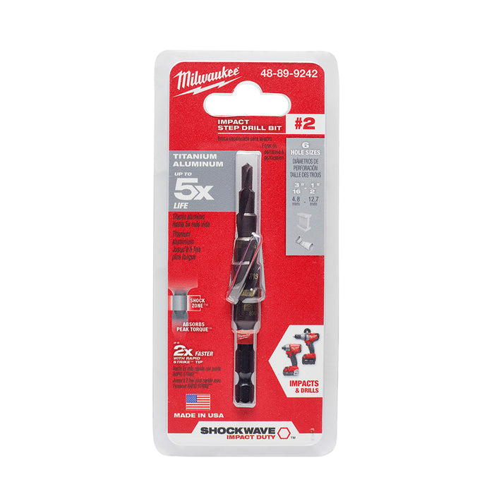 MILWAUKEE SHOCKWAVE™ IMPACT DUTY™ Step Bits