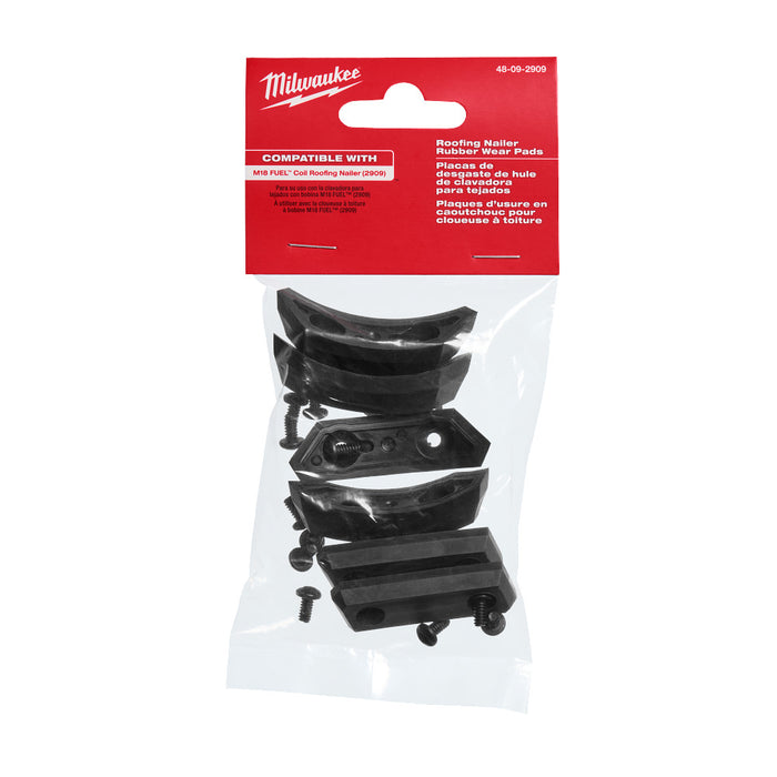 MILWAUKEE M18 FUEL™ Coil Roofing Nailer Replacement Rubber Wear Pads