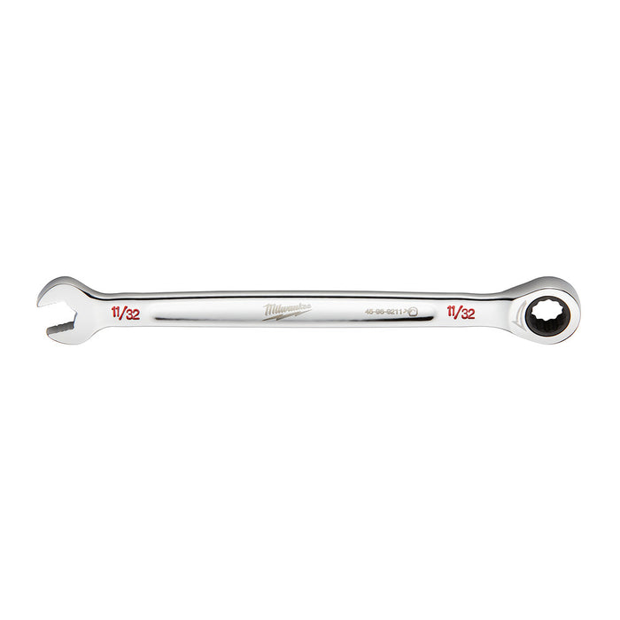 MILWAUKEE Ratcheting Combination Wrench - SAE