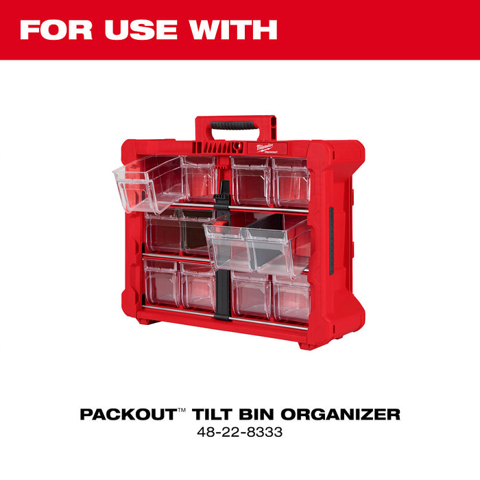 MILWAUKEE Large Bin For PACKOUT™ Tilt Bin Organizer