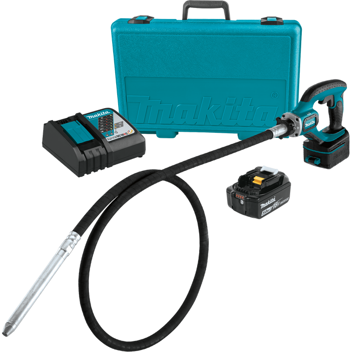 MAKITA 18V LXT® 8' Concrete Vibrator Kit