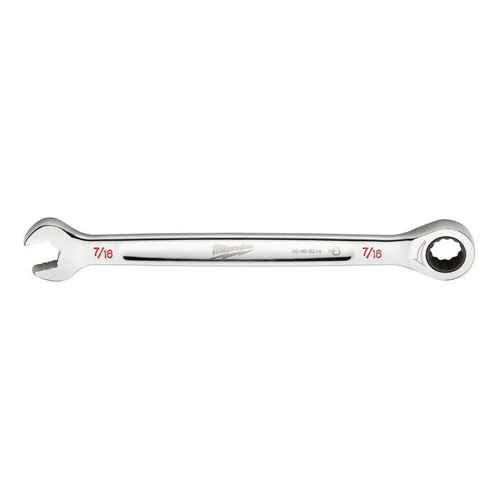MILWAUKEE Ratcheting Combination Wrench - SAE