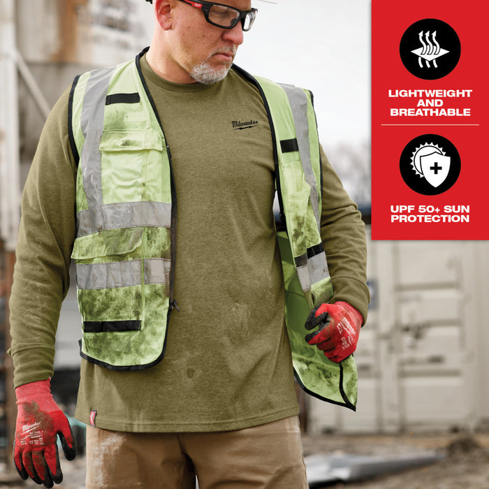 Camiseta de trabajo híbrida MILWAUKEE - Manga larga