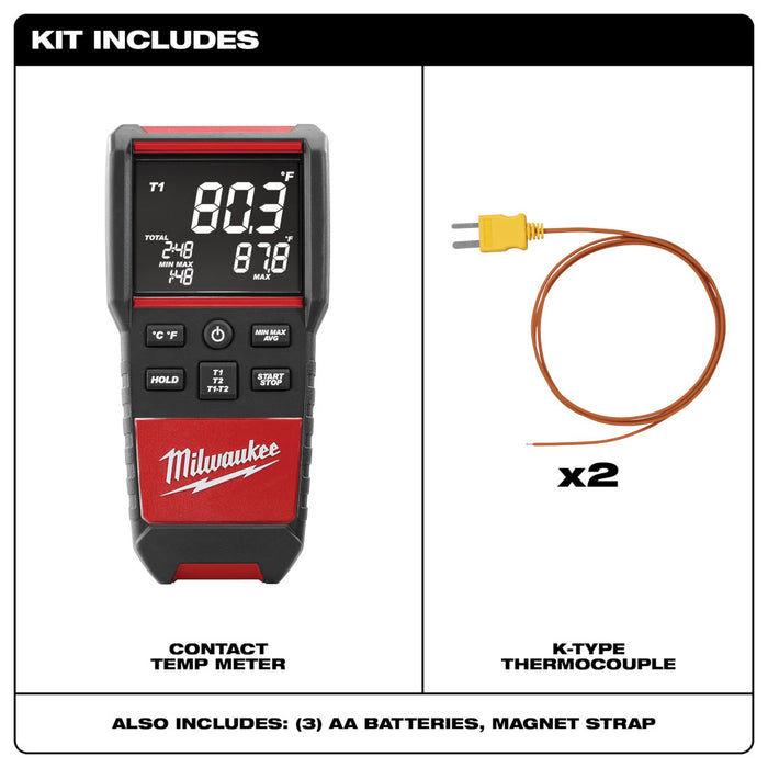 MILWAUKEE Contact Temp Meter
