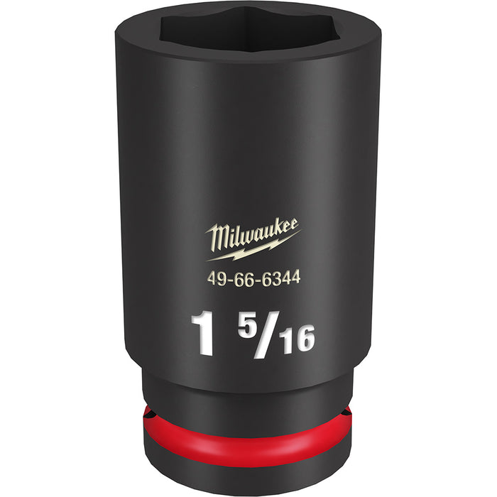 MILWAUKEE SHOCKWAVE Impact Duty 3/4" Drive 1-5/16" Dado de 6 puntos de profundidad