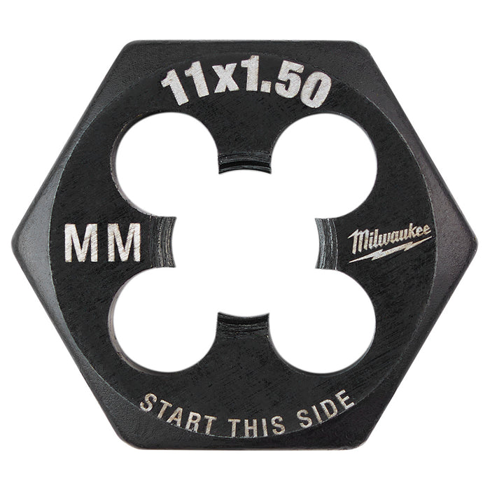 Troquel de roscado hexagonal métrico de 1" MILWAUKEE