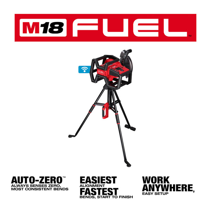 Milwaukee M18 FUEL Branch Conduit Bender with AUTO-ZERO M18 5150-20