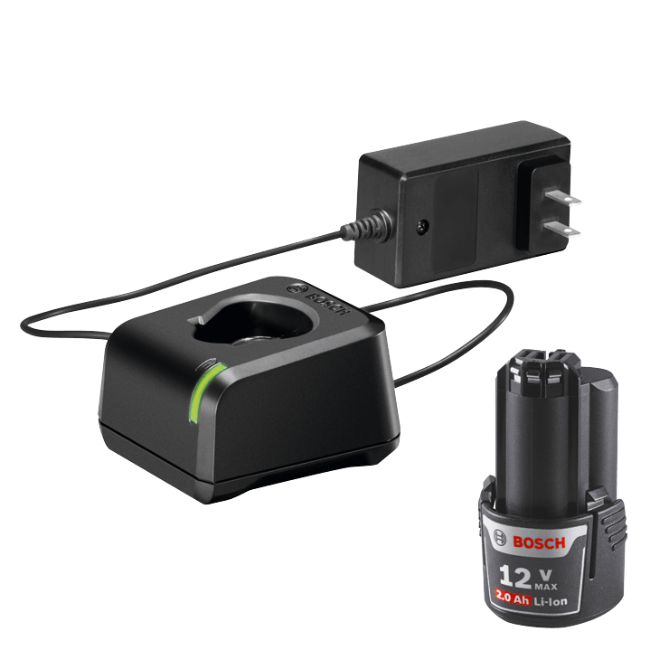 BOSCH 12V MAX Battery & Battery Charger Starter Kit