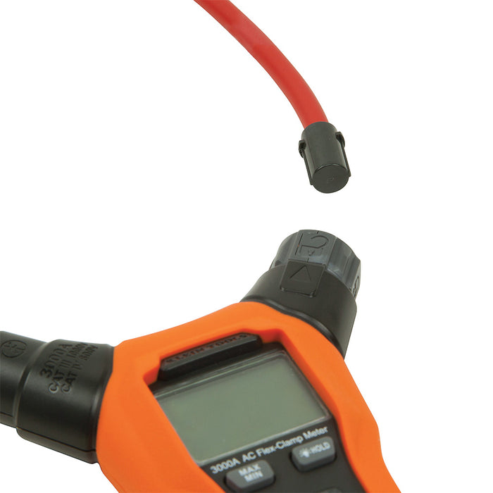 KLEIN TOOLS Clamp Meter, Digital AC Electrical Tester w/ 18" Flexible Clamp