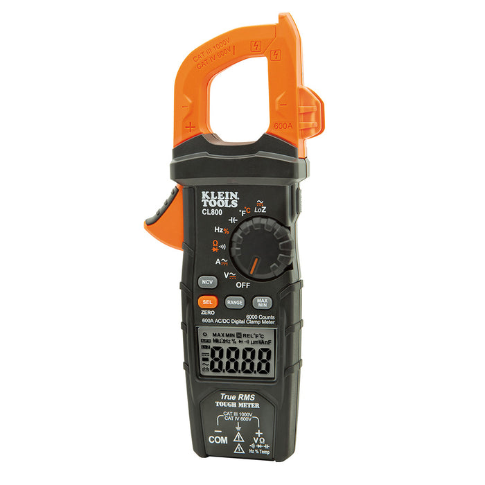 KLEIN TOOLS Digital Clamp Meter, AC Auto-Range TRMS, Low Impedance (LoZ), Auto Off