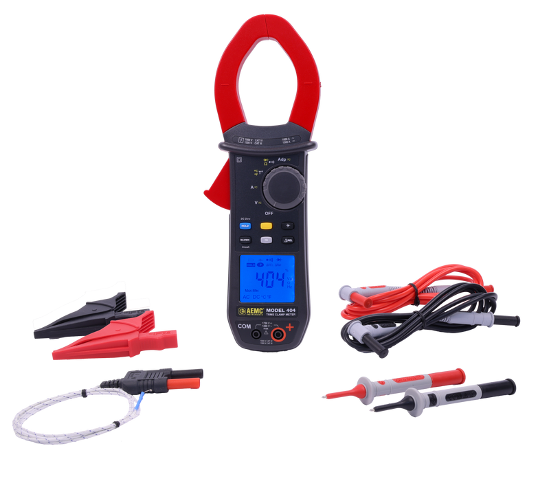 AEMC 2139.22 Clamp-on Meter Model 404