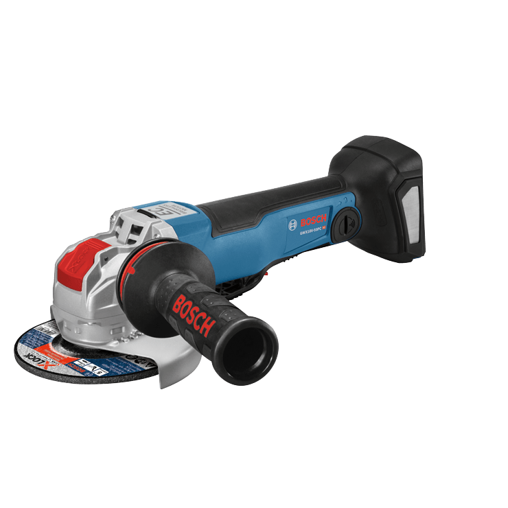 BOSCH 18V X-LOCK EC Connected-Ready 4-1/2" – 5" Angle Grinder w/ No Lock-On Paddle Switch (Tool Only)